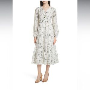 Elizabeth and James Gwendolyn Tiered Dress small